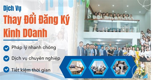 Thay đổi đăng ký kinh doanh